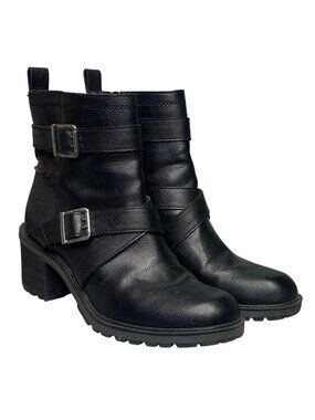 Zodiac Moto Boots Size 9.5 Black